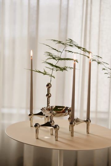 STOFF Nagel vase - Krom - STOFF