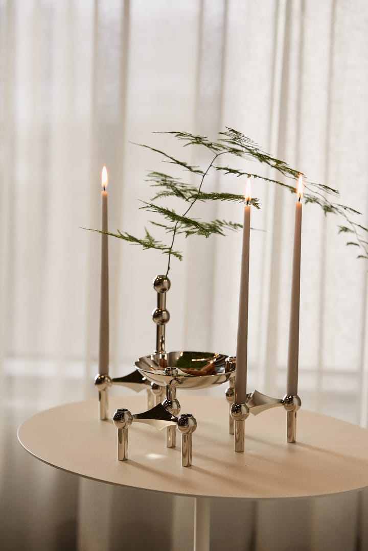 STOFF Nagel vase, Krom STOFF