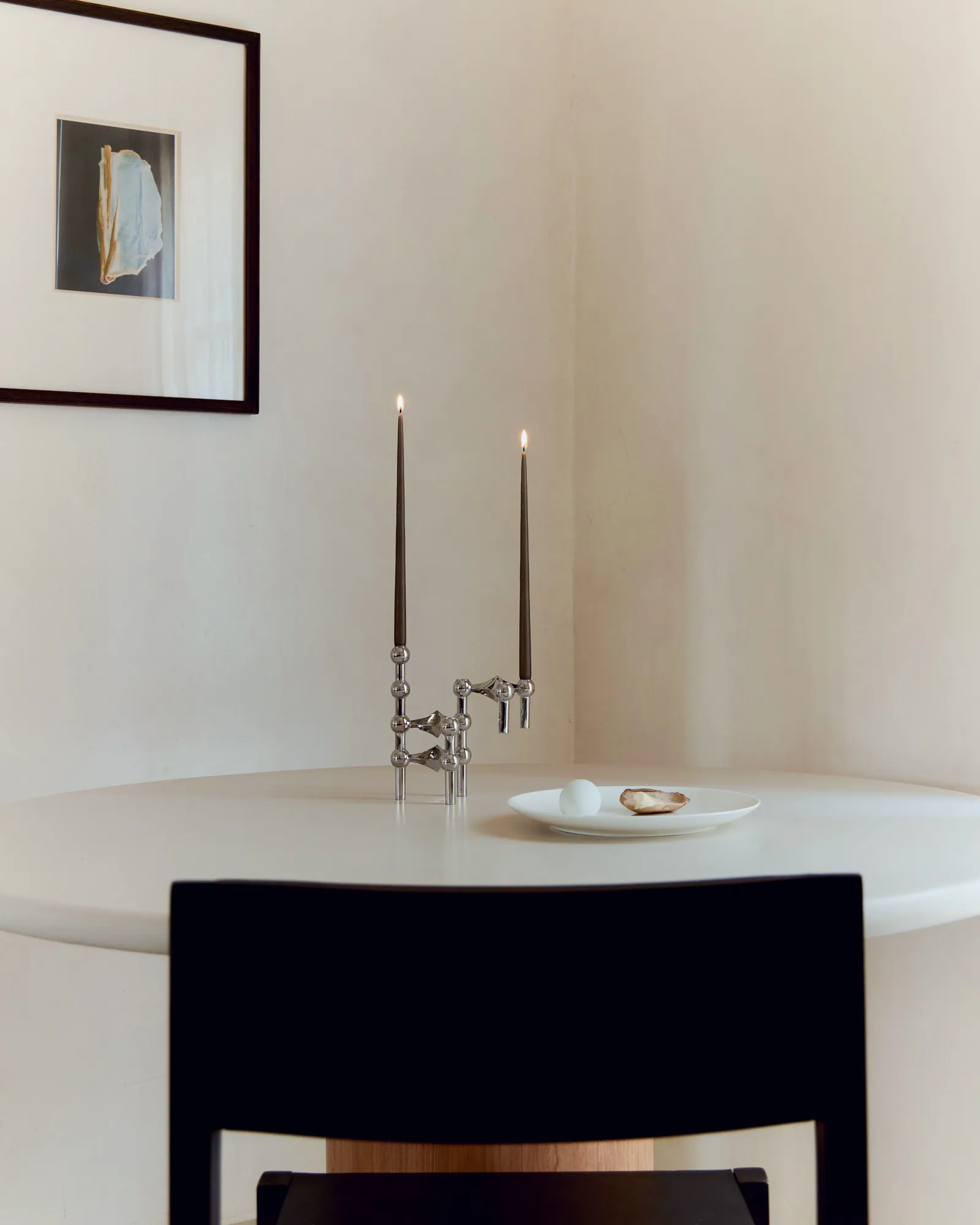 STOFF Nagel vase, Krom STOFF