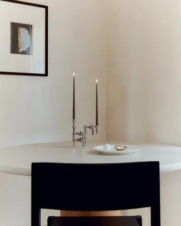 STOFF Nagel vase - Krom - STOFF