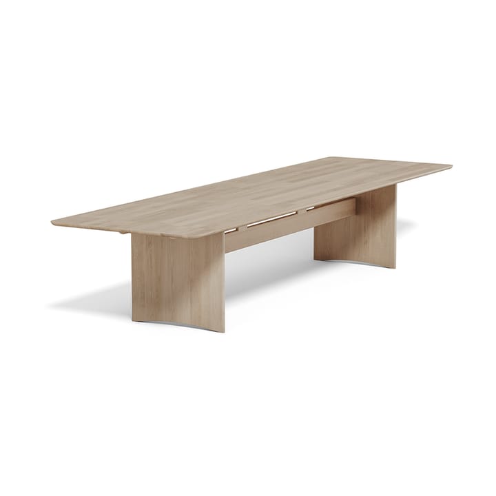 Alt bord 110x385 cm eg - Lys matlak - Stolab