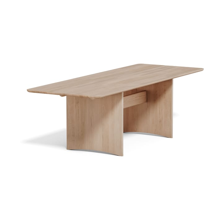 Alt bord 90x245 cm eg - Lys matlak - Stolab