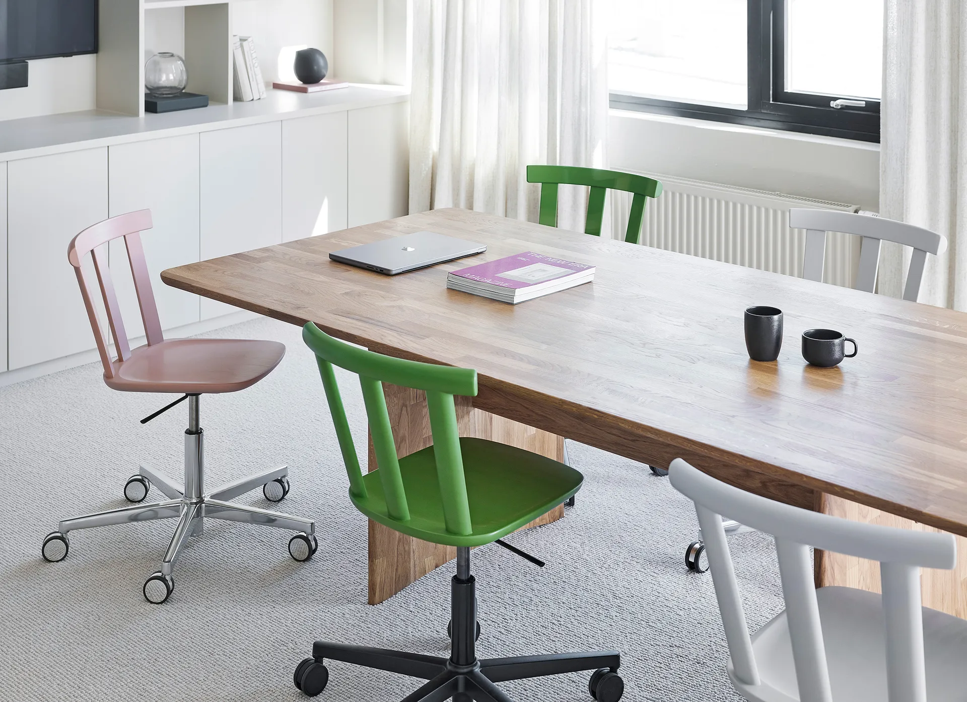 Alt bord 90x245 cm eg, Naturlig olie Stolab