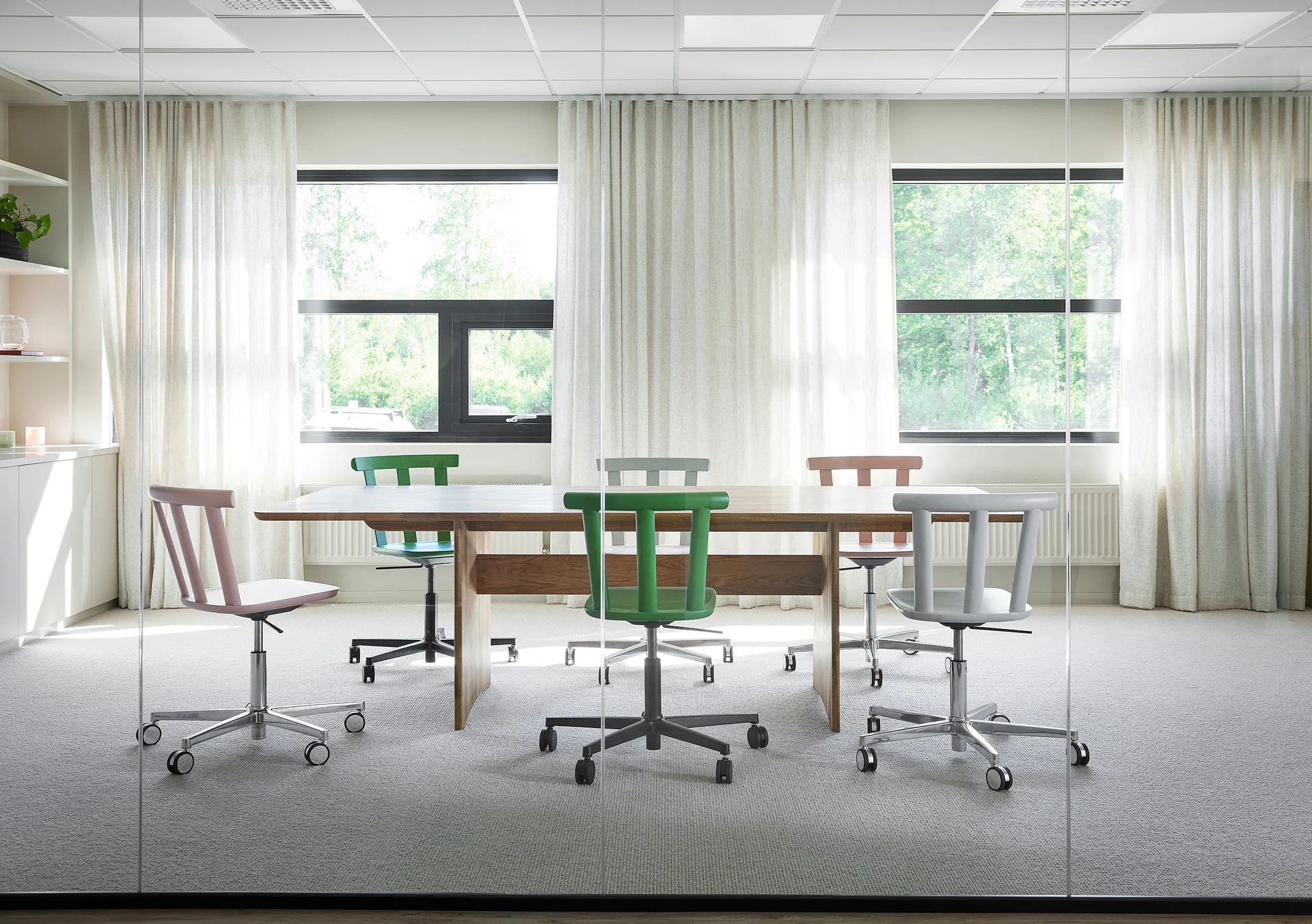 Alt bord 90x245 cm eg, Naturlig olie Stolab