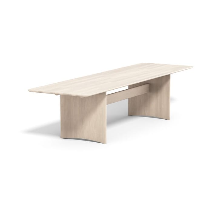 Alt bord 90x320 cm birk - Lys matlak - Stolab