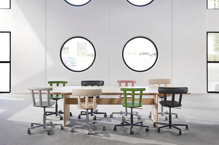 Alt bord 90x320 cm birk, Lys matlak Stolab