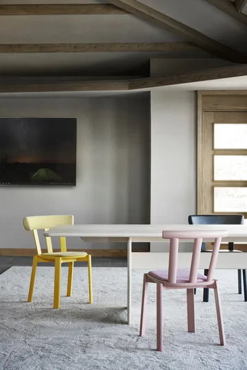 Alt bord320x110 cm birk - Lys matlak - Stolab