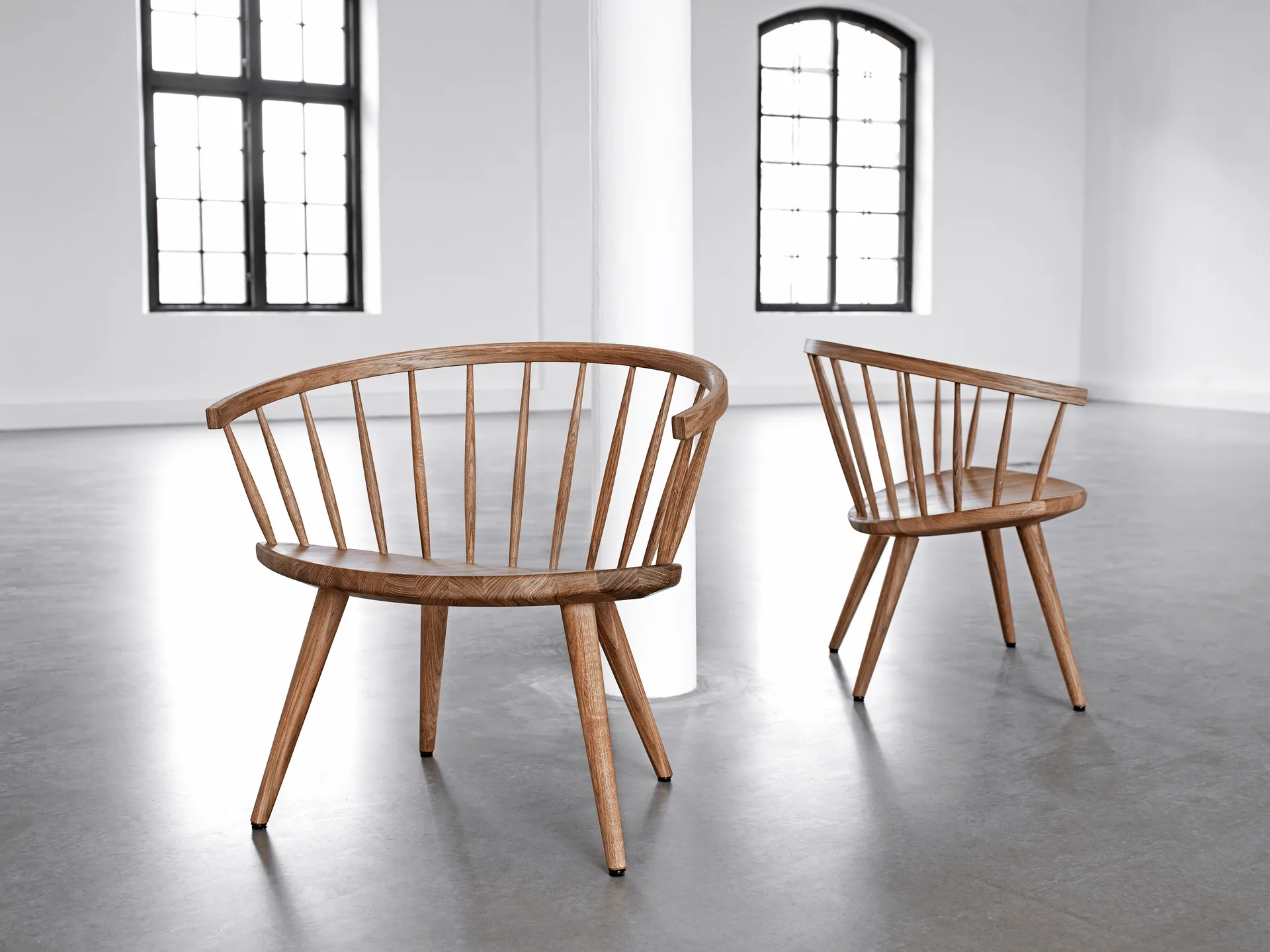 Arka loungestol eg, Naturolie Stolab