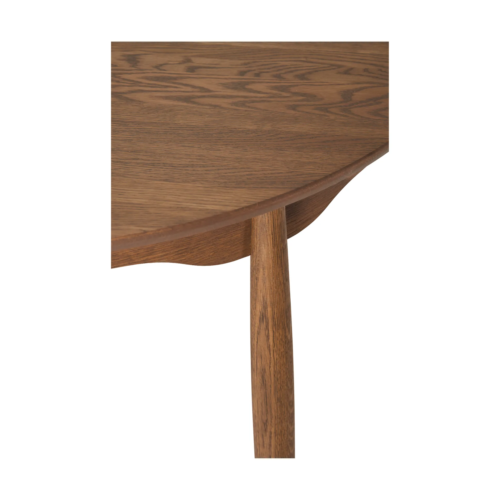 Carl spisebord delbart Ø115 cm, Chocolat brown olie Special Edition (eg), Ø115 cm Stolab