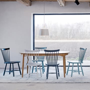 Carl spisebord delbart Ø115 cm - Eg naturlig olie - Stolab