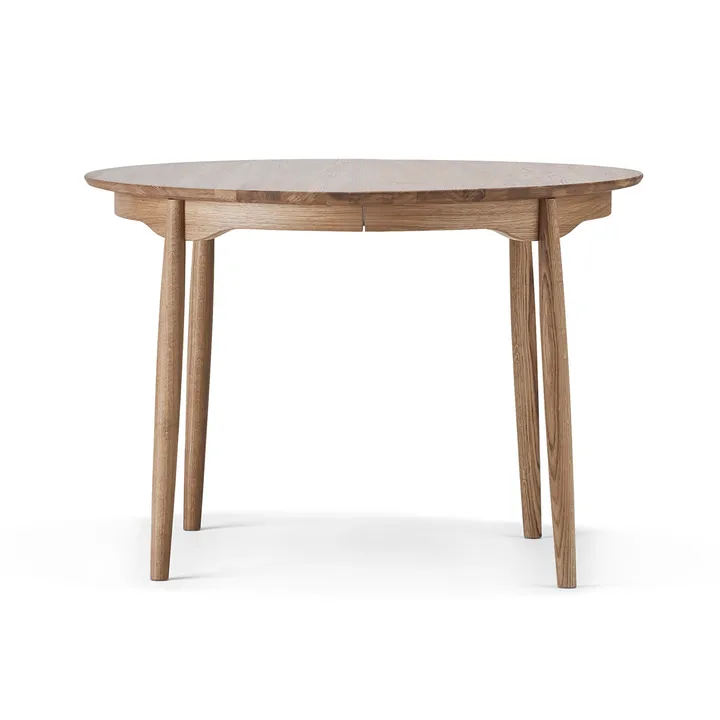 Carl spisebord delbart - Eg naturlig olie, Ø115 cm - Stolab