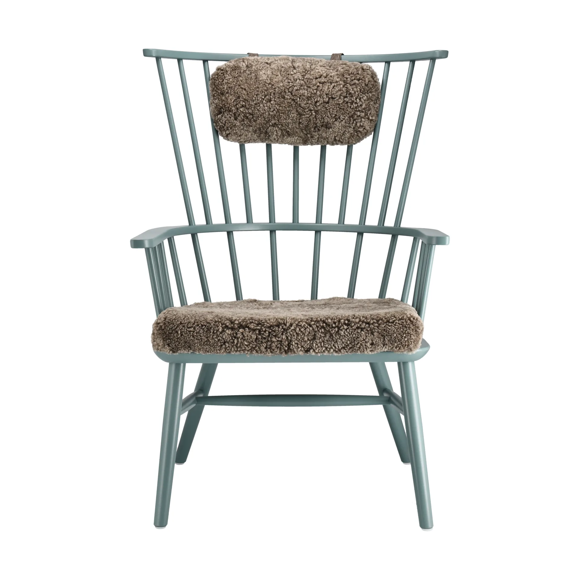 Henriette lænestol hynde&nakkepude Tåge-Sahara Stolab