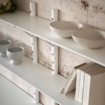 Ikon væghylde - birk lys matlak, dybde 21 cm - Stolab