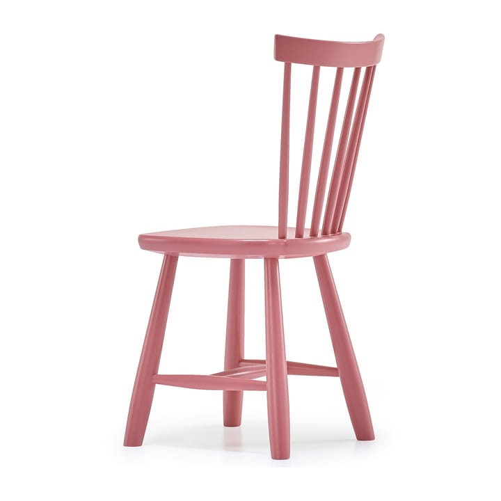 Lilla Åland børnestol birk 33 cm, Pudderrosa Stolab