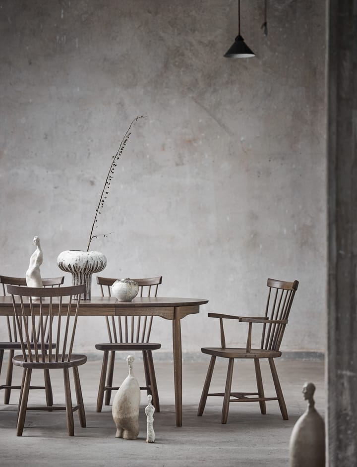 Lilla Åland karmstol eg, Smoked oak Stolab