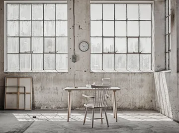 Lilla Åland karmstol - Hvidolieret (eg) - Stolab