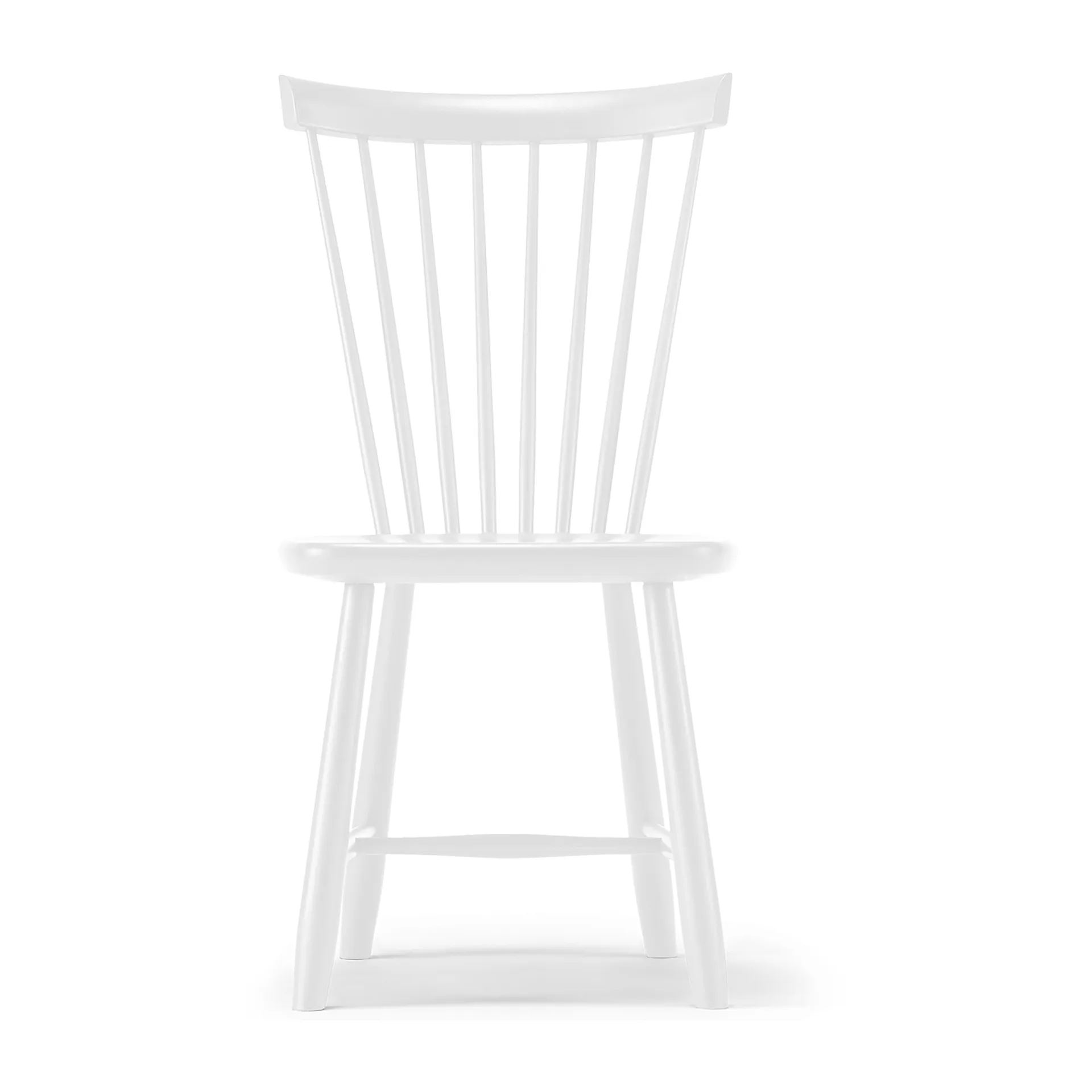 Lilla Åland stol birk, Hvid Stolab