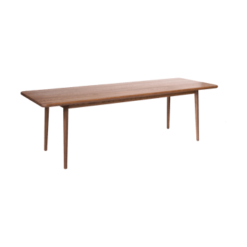 Miss Holly bord Special Edition 235x82 cm - Eg Chocolat olie - Stolab