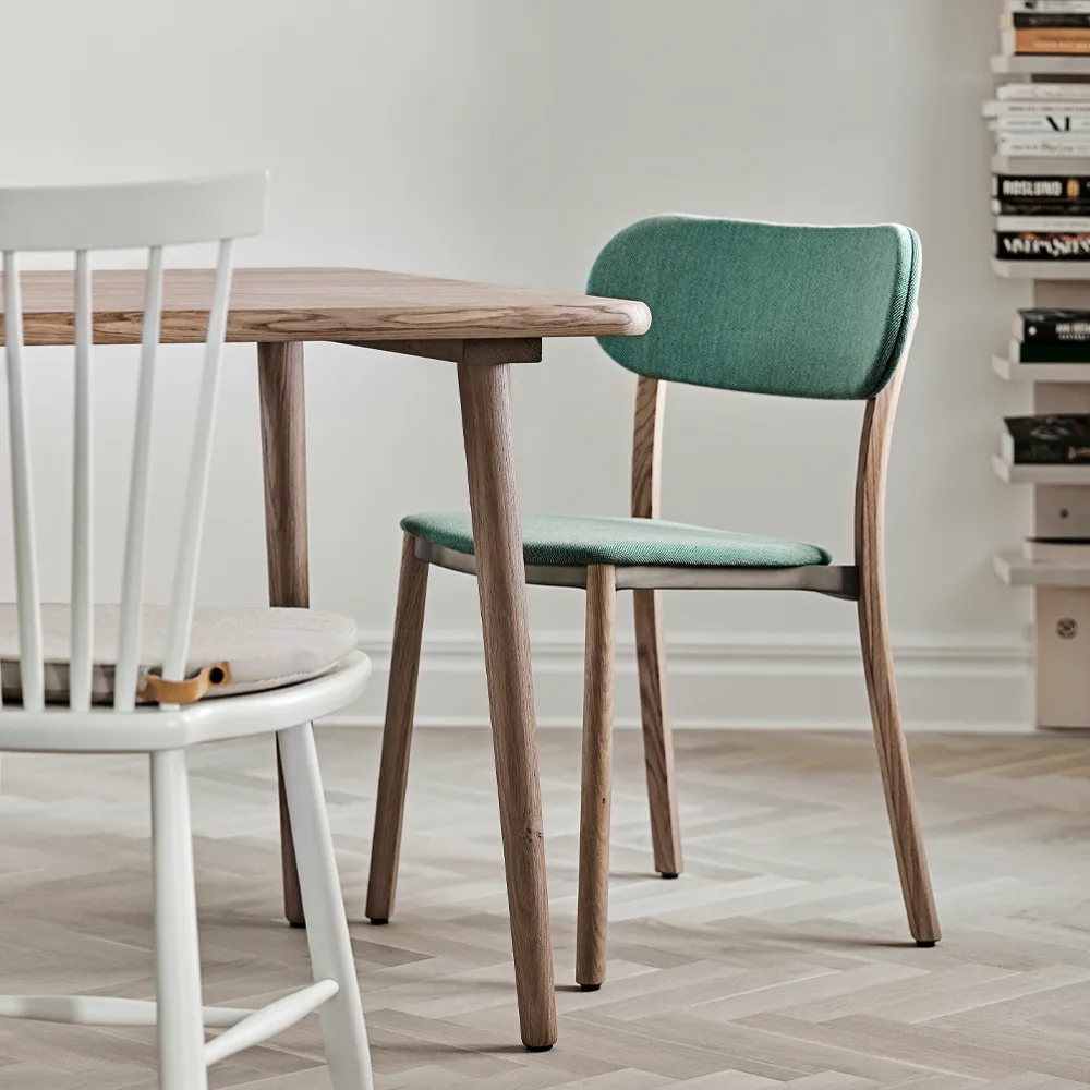 Miss Tailor spisebord, 90x90x73 cm, eg naturlig olie Stolab