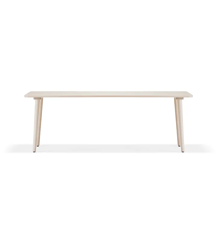 Miss Tailor spisebord - birk lys matlak, 210x90x74 cm - Stolab