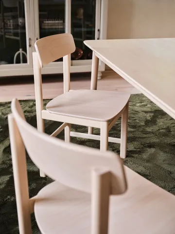 Pal karmstol - Birk lys matlakkeret - Stolab