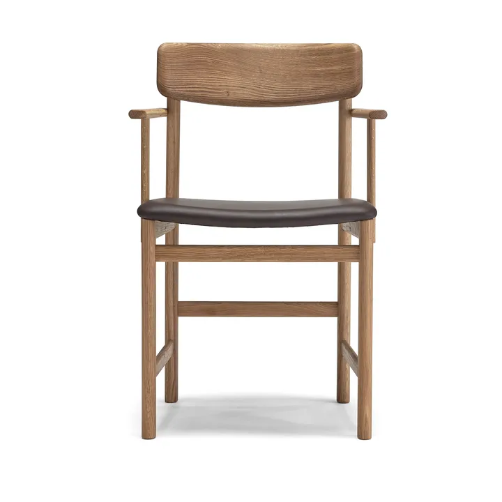 Pal karmstol - Eg natur olie-Elmosoft 93129 - Stolab