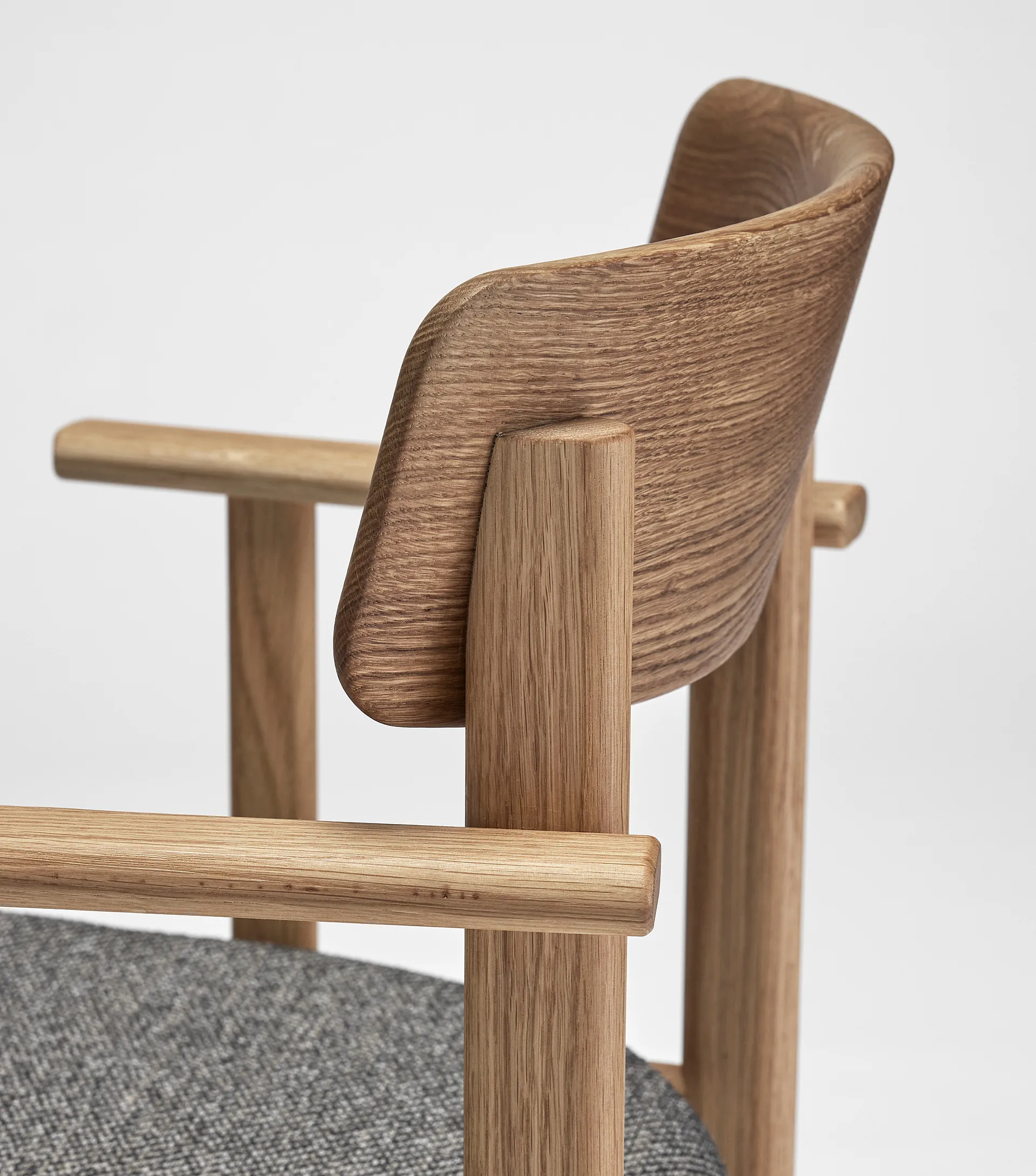 Pal karmstol, Eg natur olie-Tornado V3576 Stolab