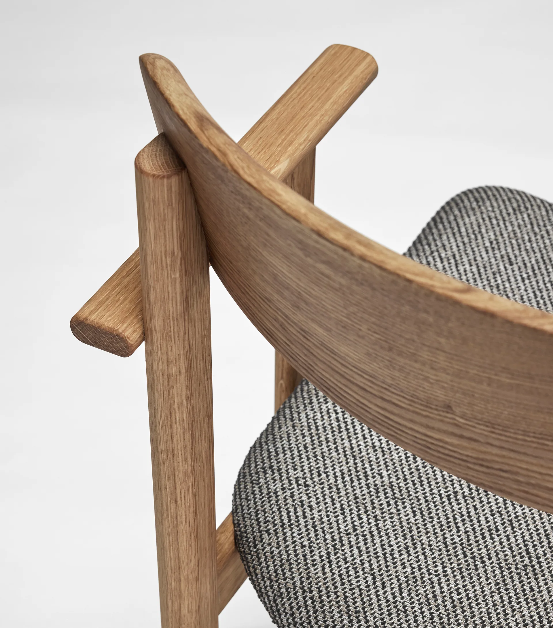 Pal karmstol, Eg natur olie-Tornado V3576 Stolab