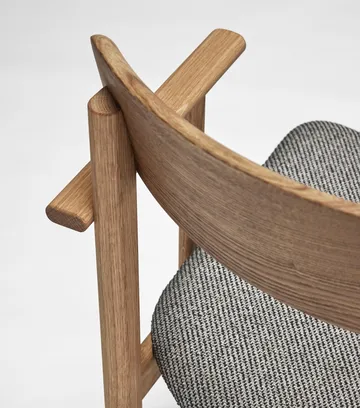 Pal karmstol - Eg natur olie-Tornado V3576 - Stolab