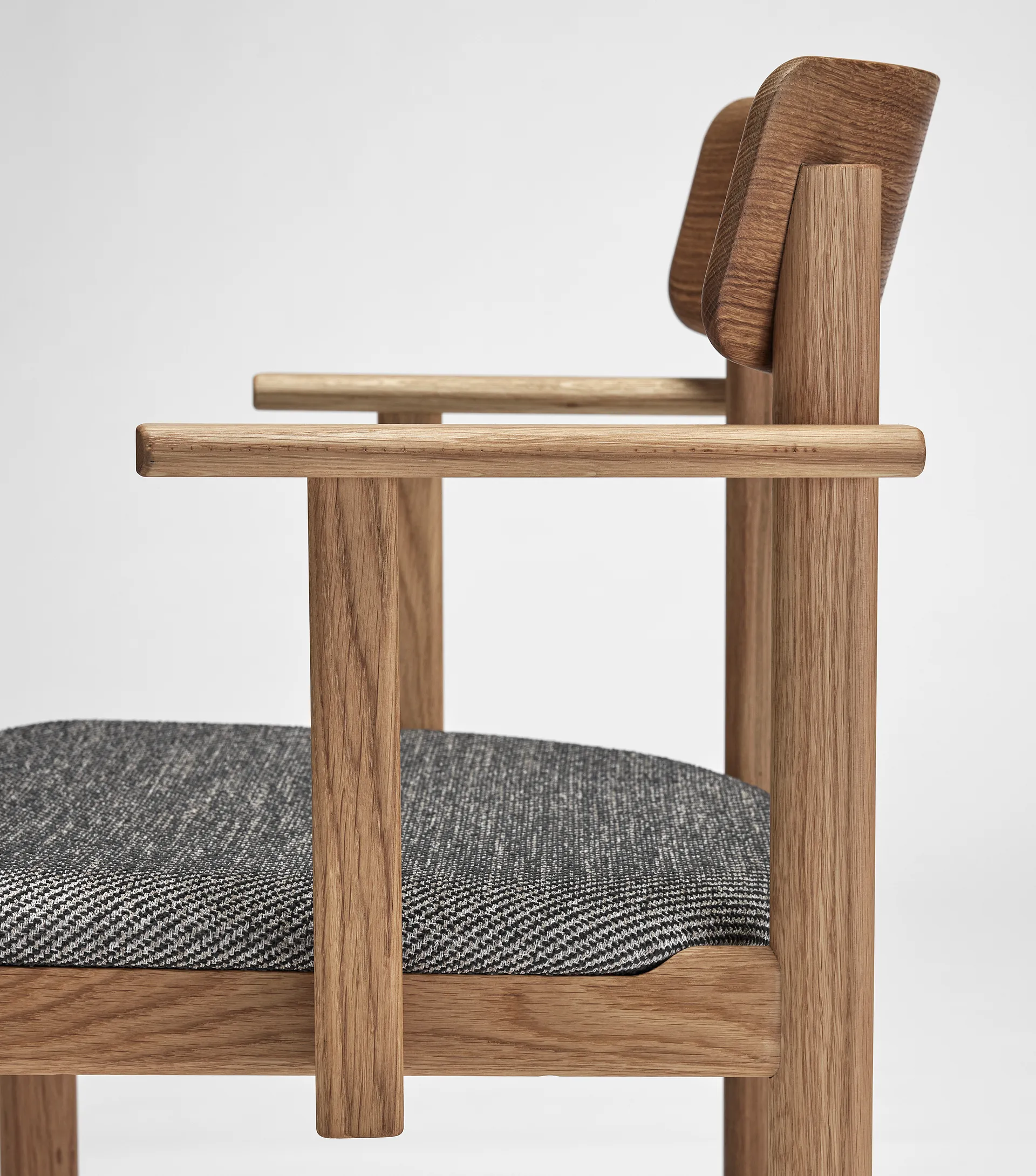 Pal karmstol, Eg natur olie-Tornado V3576 Stolab