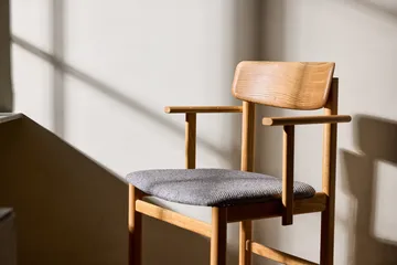 Pal karmstol - Eg natur olie-Tornado V3576 - Stolab