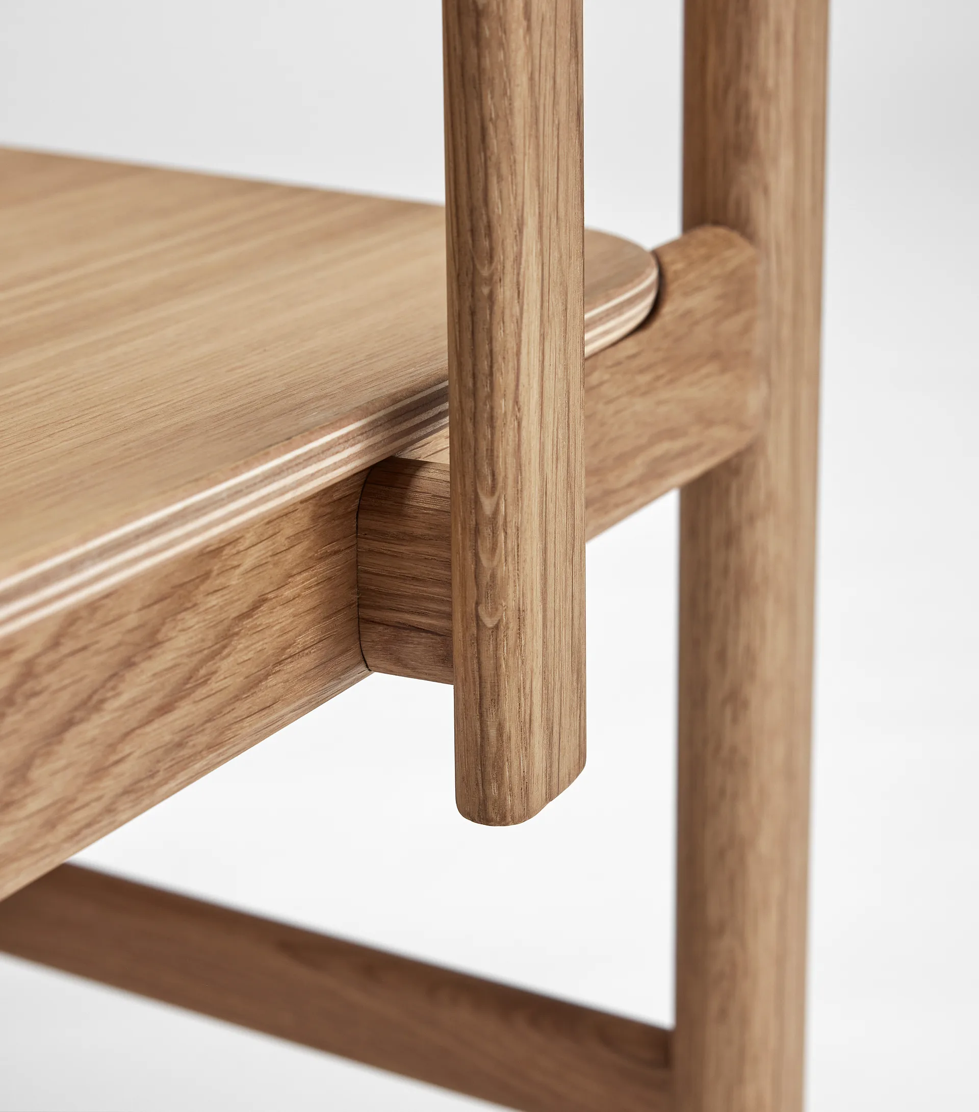 Pal karmstol, Eg natur olie Stolab