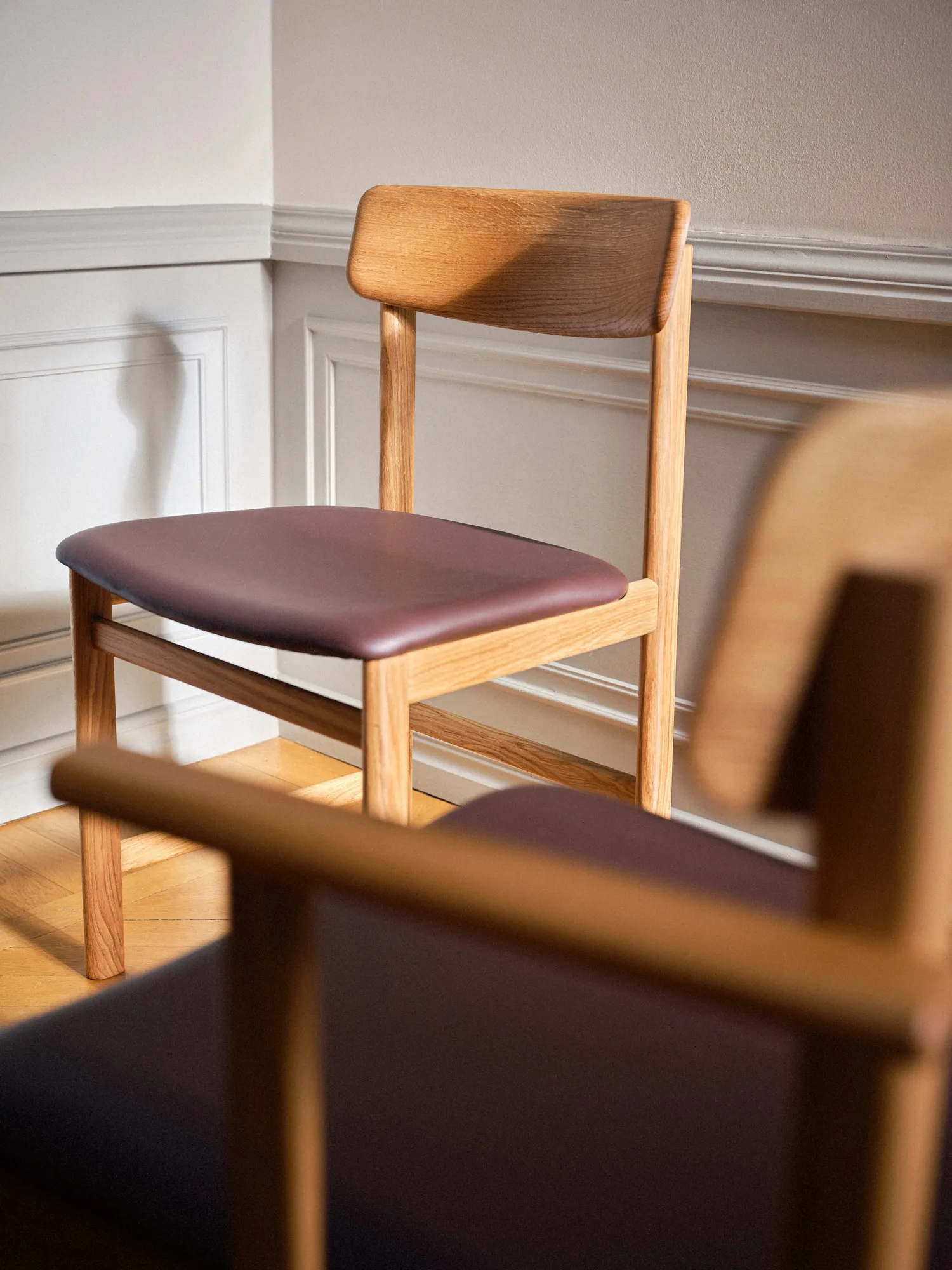 Pal stol, Eg natur olie-Elmosoft 93129 Stolab