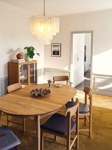 Pal stol - Eg natur olie-Elmosoft 93129 - Stolab