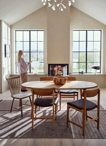 Pal stol - Eg natur olie-Elmosoft 93129 - Stolab