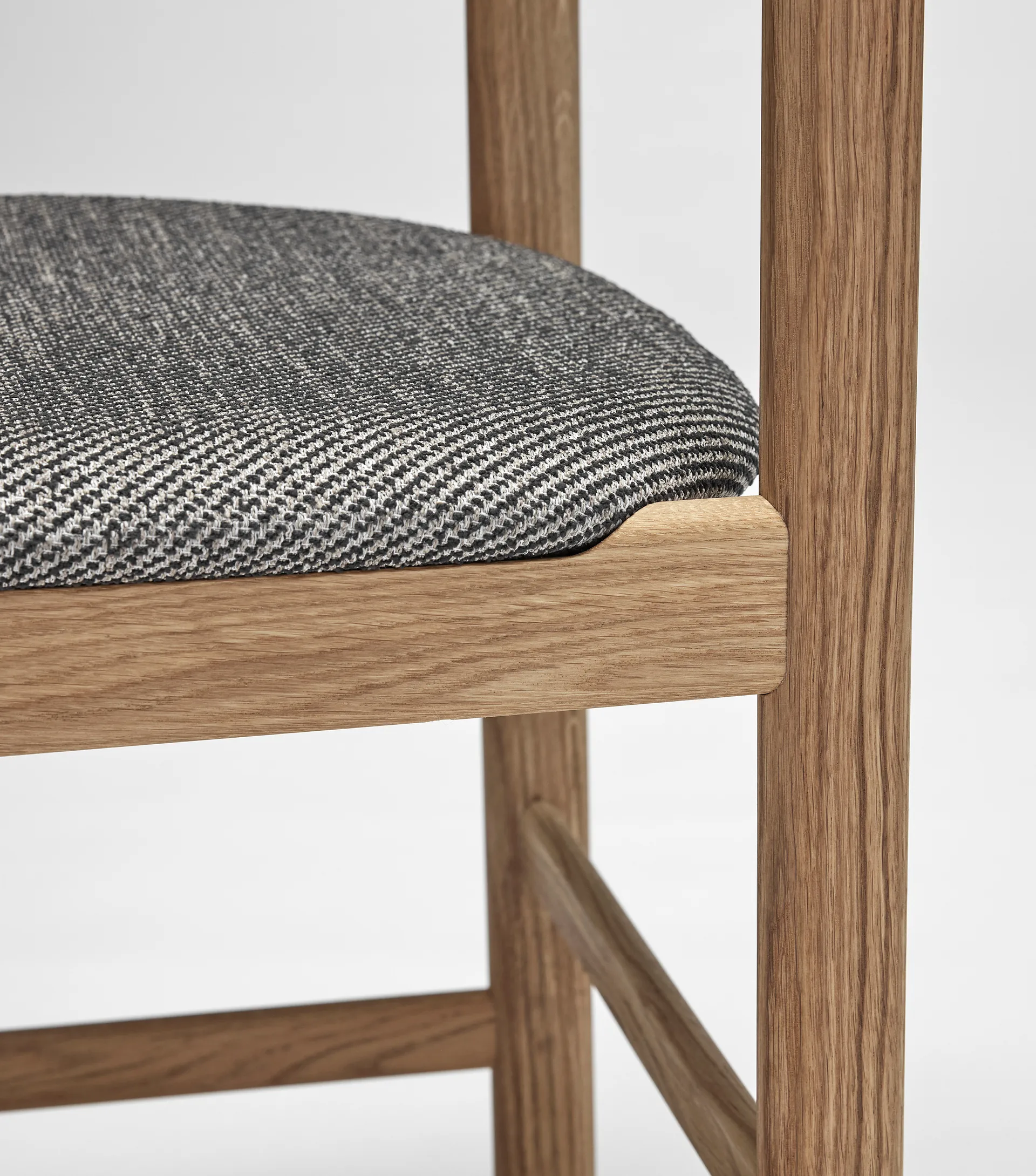 Pal stol, Eg natur olie-Tornado V3576/02 Stolab