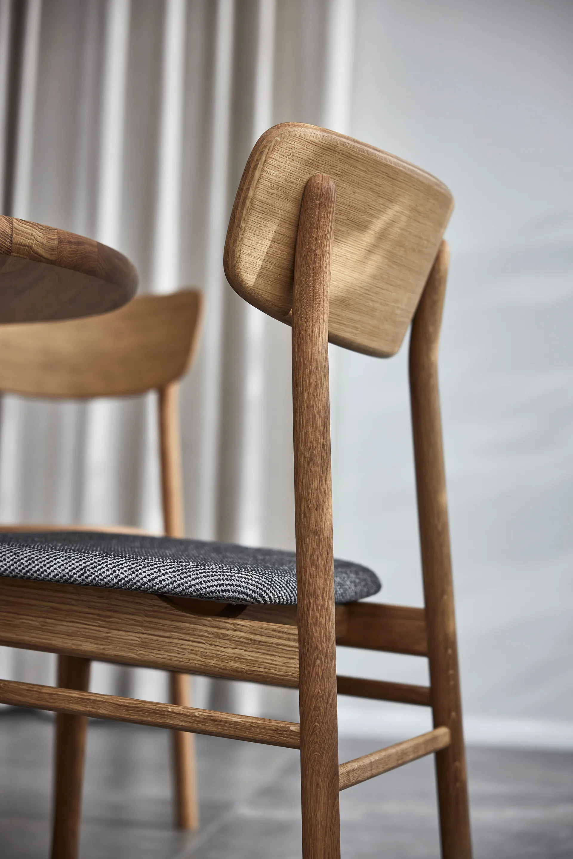 Prima Vista barstol, Brun/Beige, olieret eg Stolab