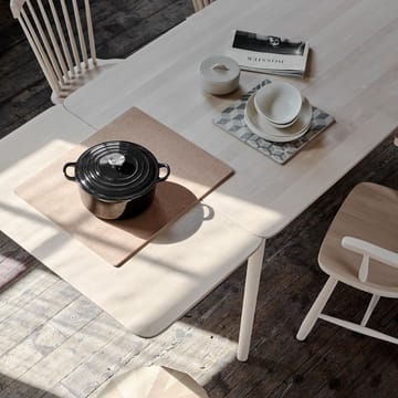 Prima Vista bord - birk lys matlak, 120 cm, 1 tillægsplade - Stolab