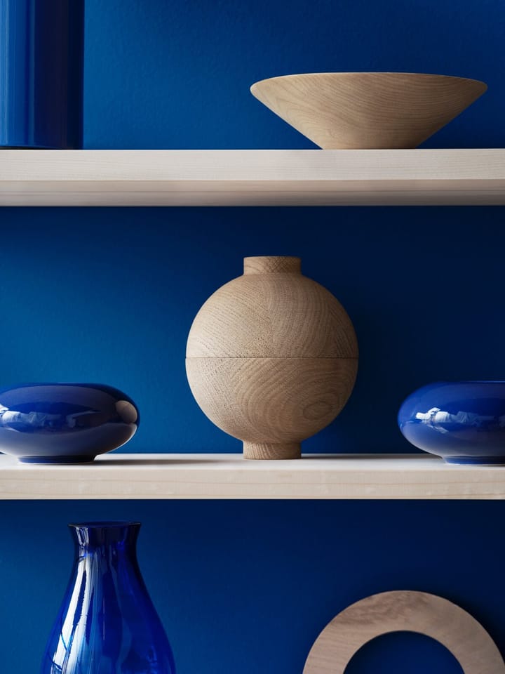 String 1949-2024 hylde Limited Edition 60x60x20 cm, Blue/white oiled pine String
