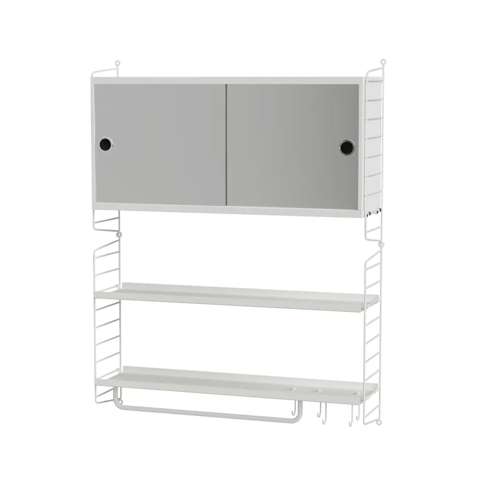 String badeværelse hvid - Kombination C String