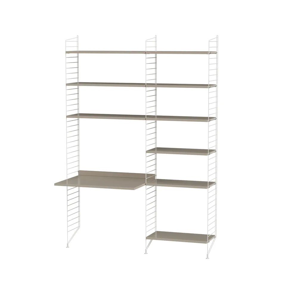 String børneværelse beige & hvid - Kombination D String