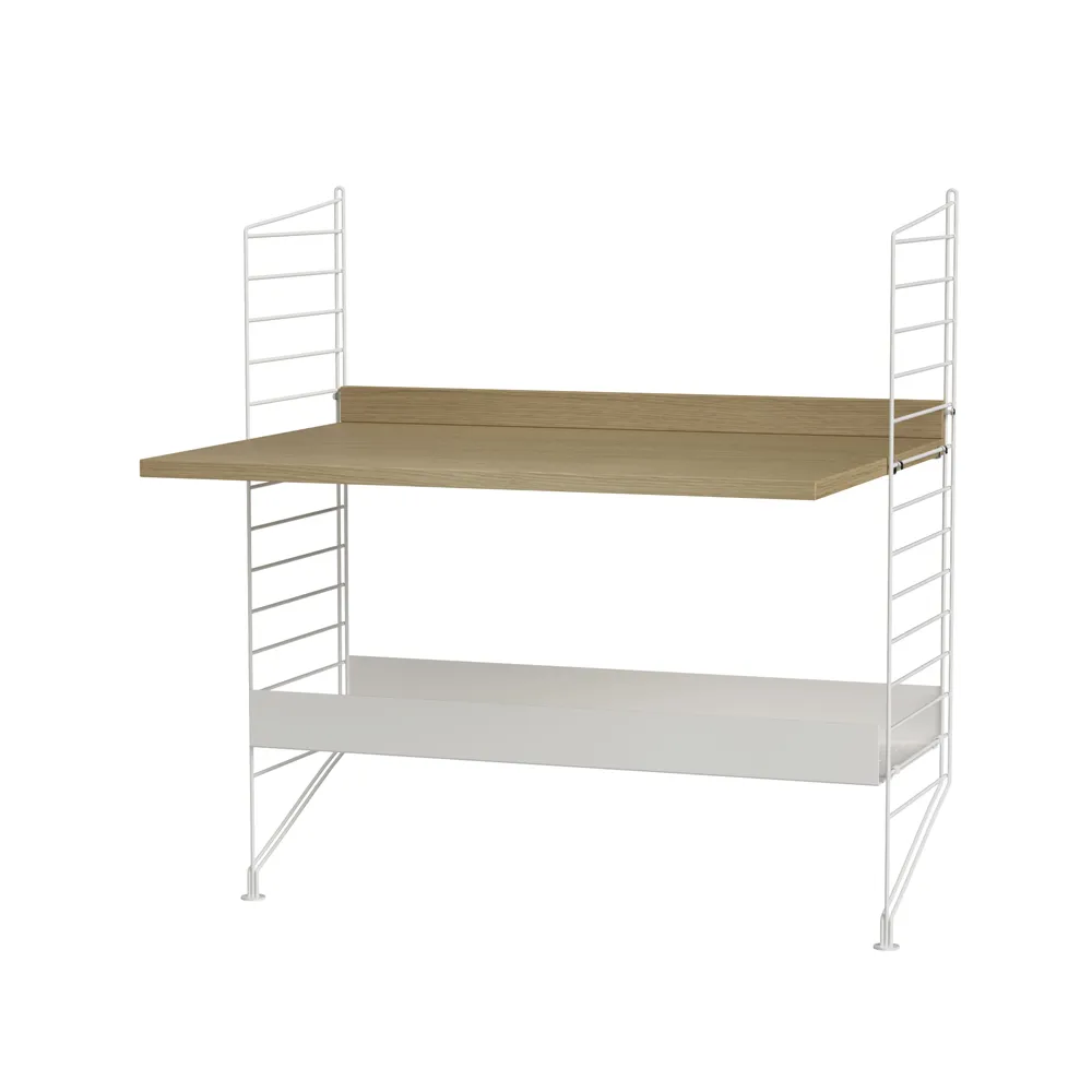 String børneværelse eg & hvid - Kombination A String