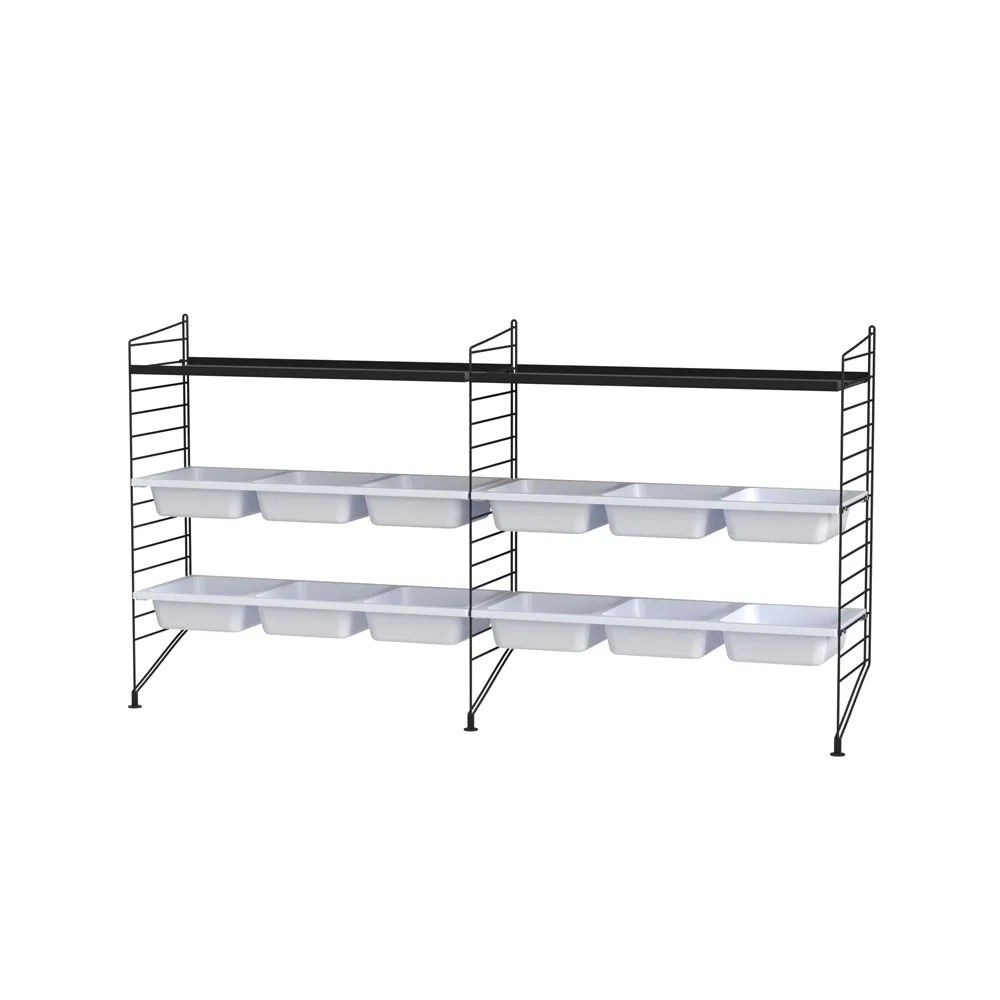 String børneværelse sort - Kombination F String