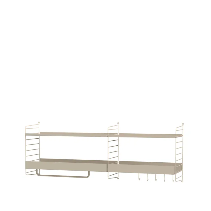 String gang beige - Kombination J - String