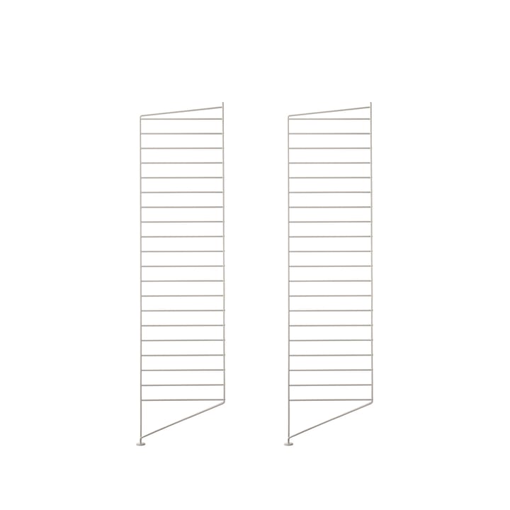 String gulv gavle - Beige, 115x30 cm, 2-pak - String