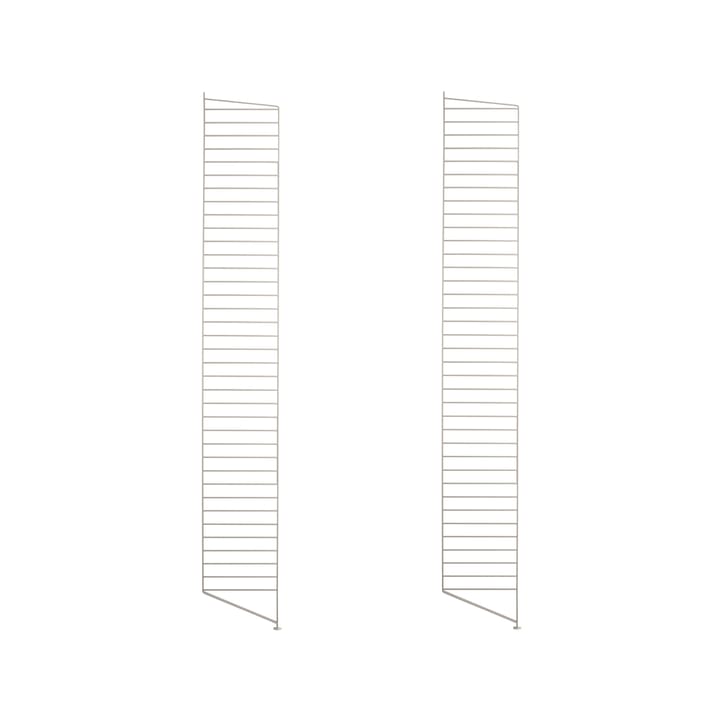 String gulv gavle - beige, 200x30 cm, 2-pak - String
