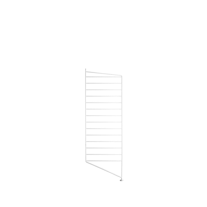 String gulv gavle - hvid, 85x30cm, 1-pak - String