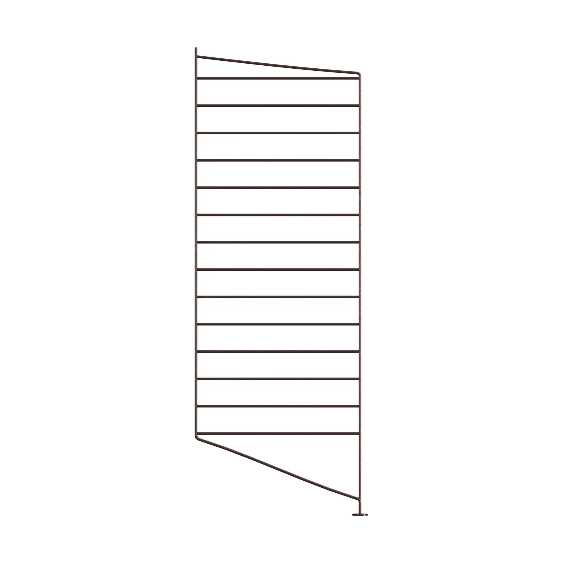 String gulv gavle, Mørkebrun, 85x30 cm, 1 pak String