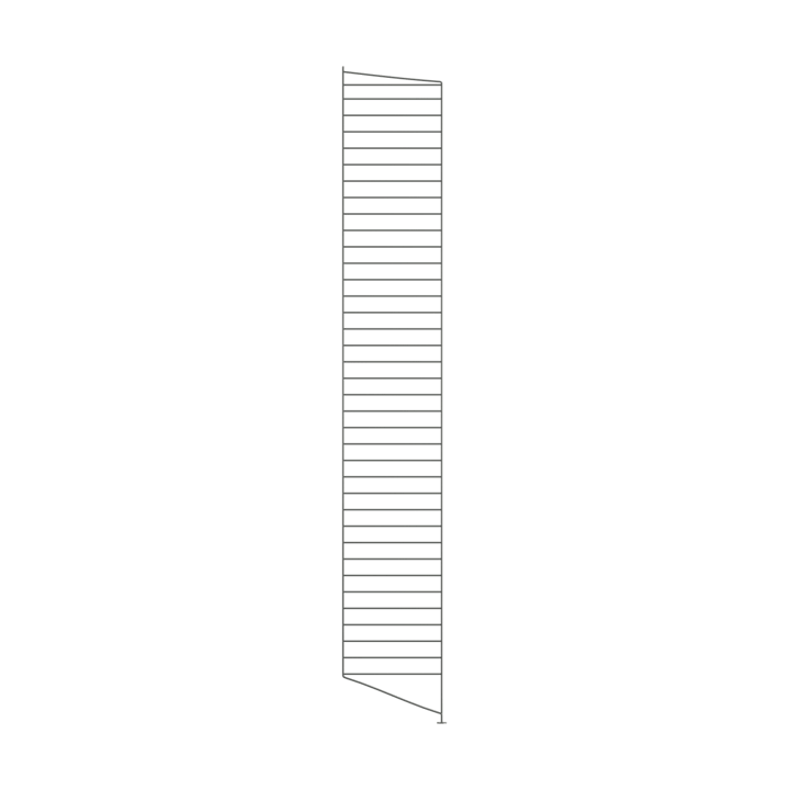 String gulv gavle - Mørkegrå, 200x30 cm, 1-pak - String