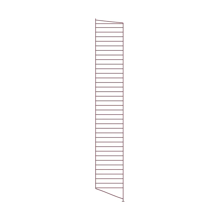 String gulv gavle - Mørkerød, 200x30 cm, 1-pak - String